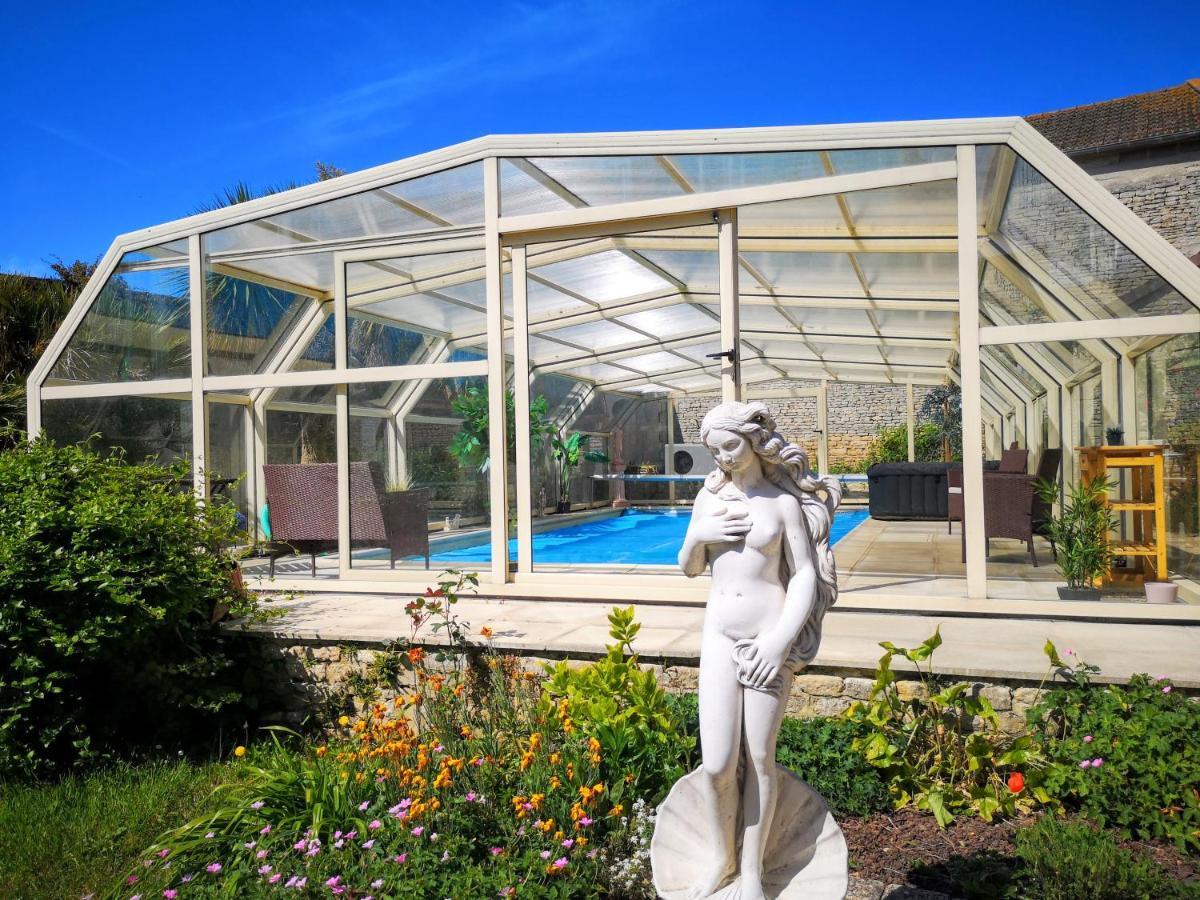 Villa Athena,Sejour Bien-Etre Et Ethique Meuvaines Bagian luar foto